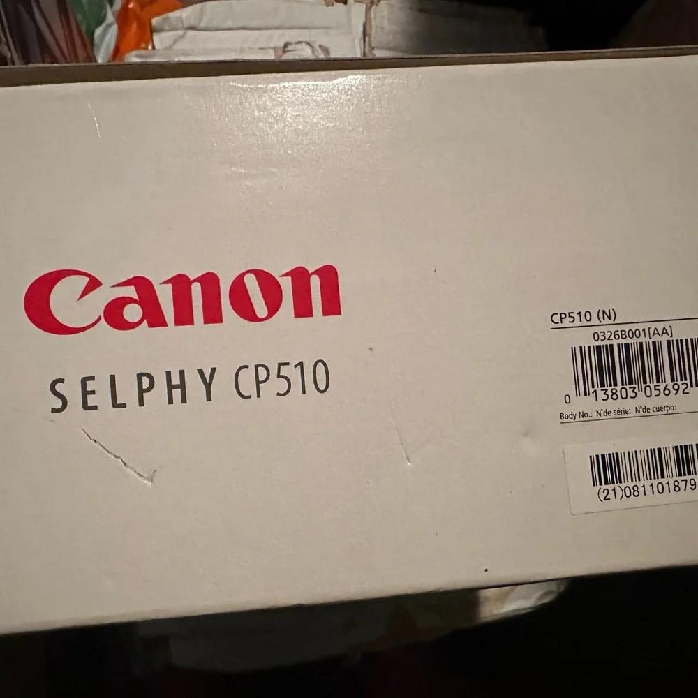 New Canon SELPHY CP510 Digital Photo Thermal Printer